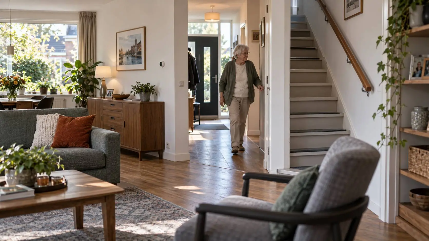 Langer zelfstandig wonen ouderen in een veilige en praktisch aangepaste woning