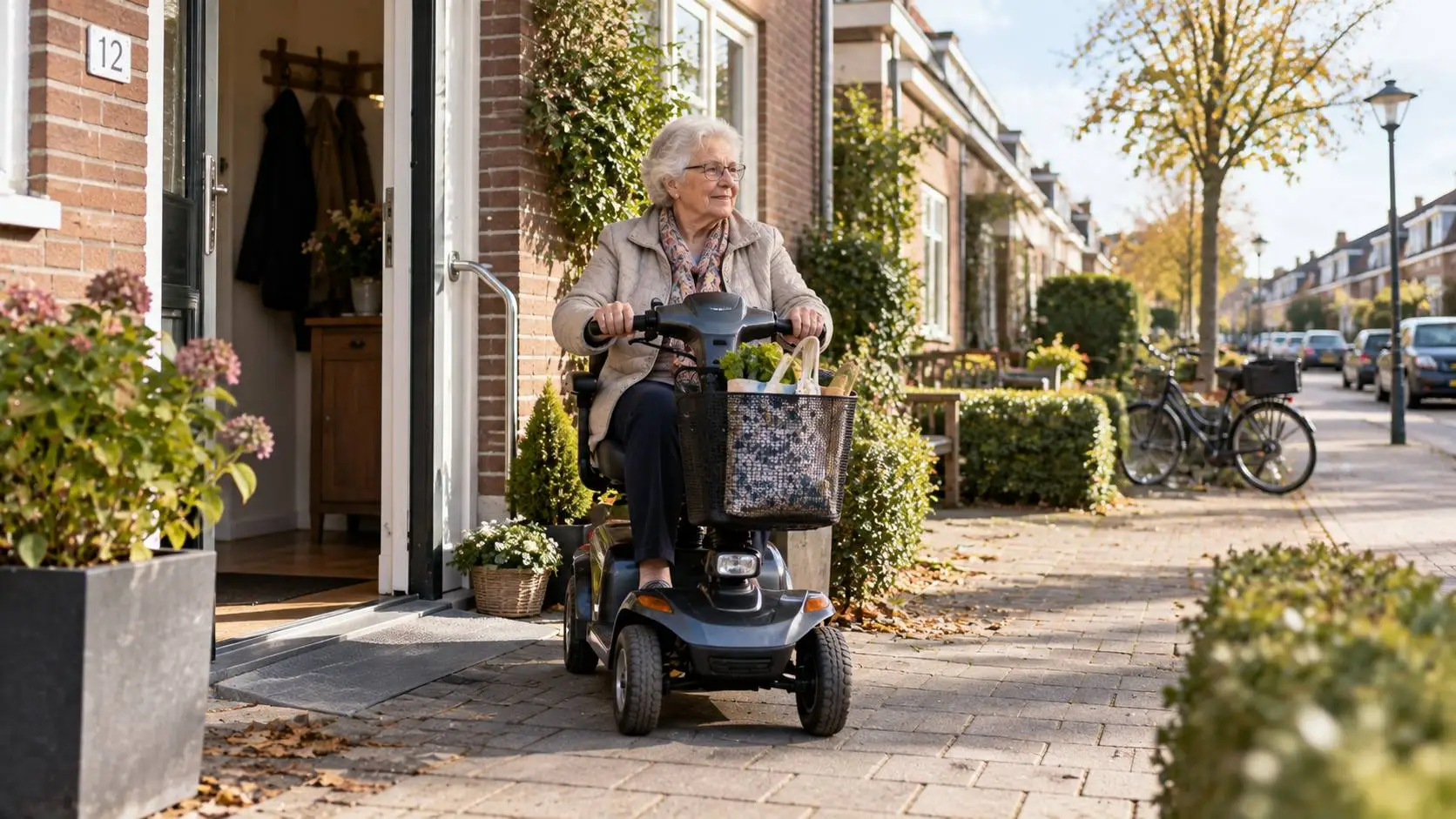 Wmo voor ouderen met praktische ondersteuning om zelfstandig thuis te blijven wonen